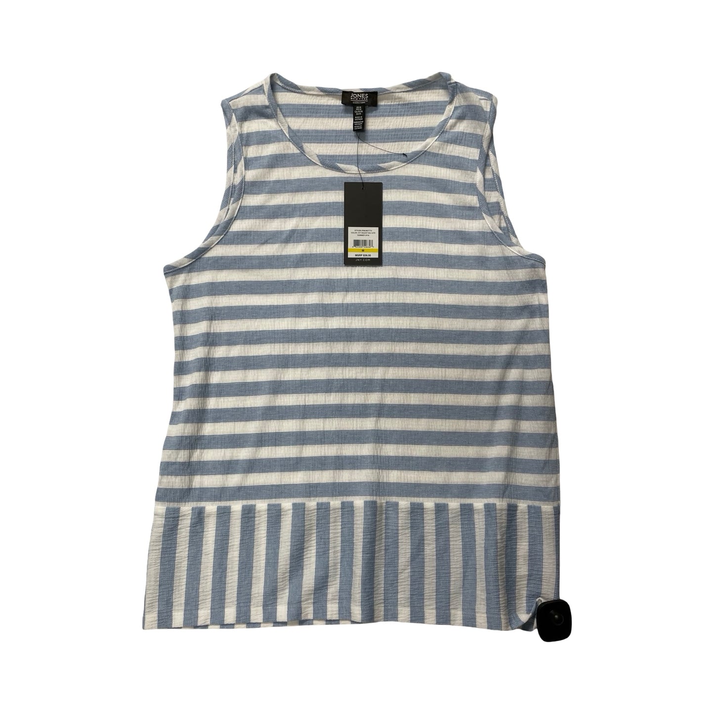 Top Sleeveless By Jones New York In Blue, Size:M