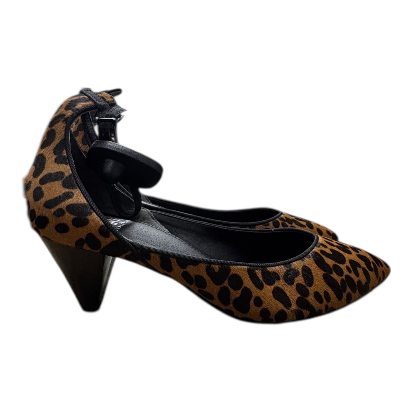 Shoes Heels Block By Franco Sarto In Animal Print, Size:6.5