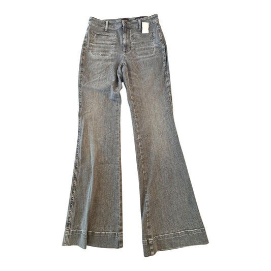 Jeans Flared By J. Jill In Grey, Size:6