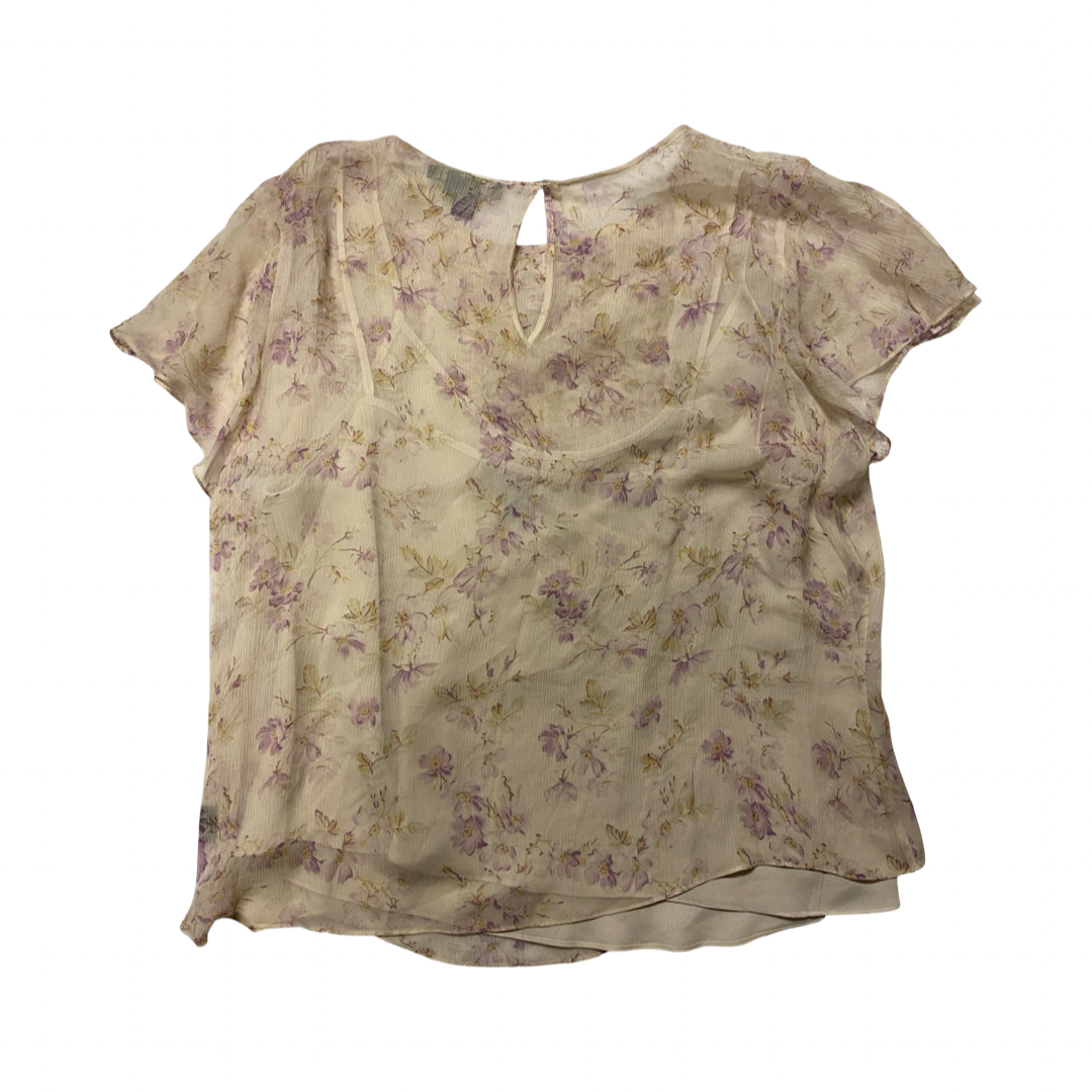 Top Ss By Lauren By Ralph Lauren In Multi, Size:16