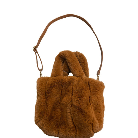 Handbag By Free People In Brown, Size:Medium