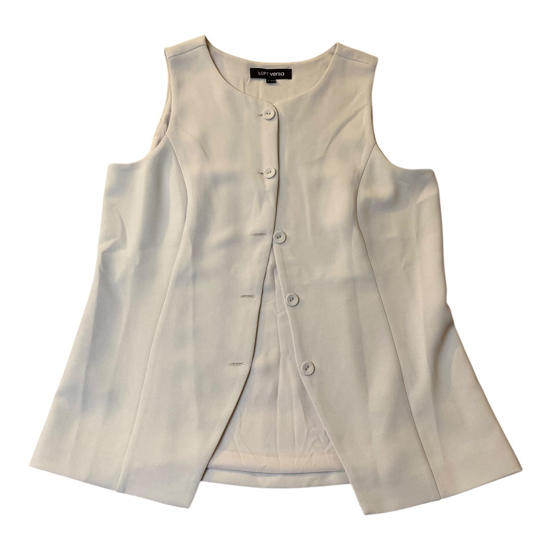 Vest Other By Loft In Beige, Size:L