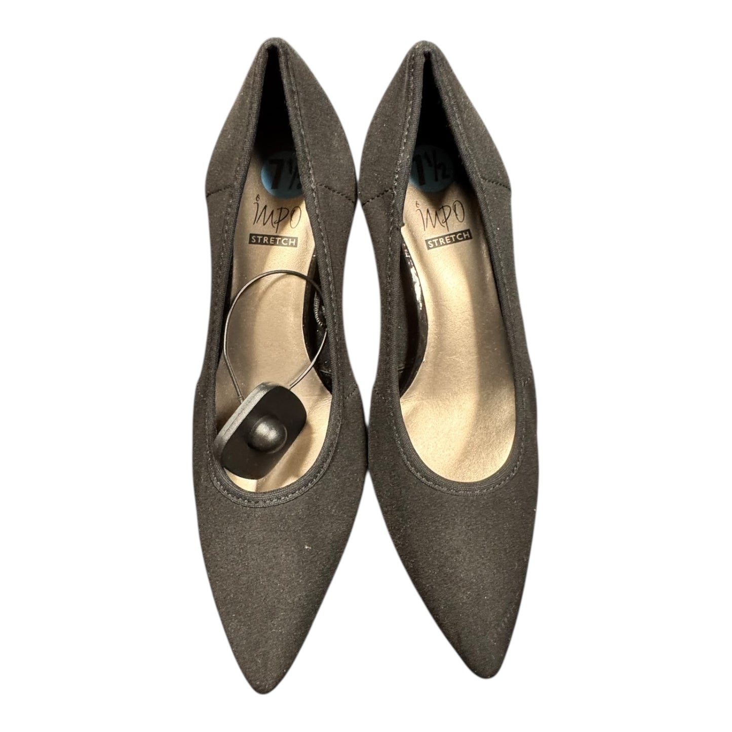 Shoes Heels Kitten By Impo In Black, Size:7.5