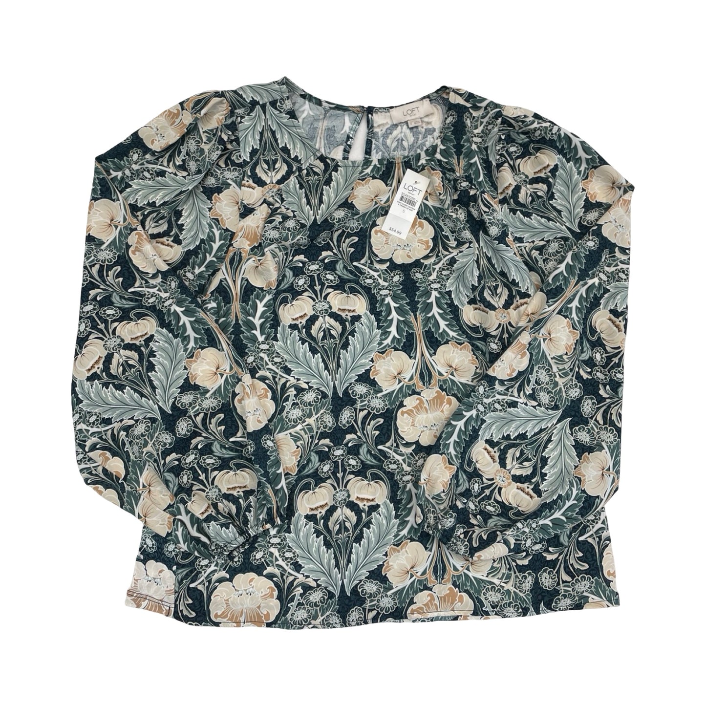 Top Ls By Loft In Floral Print, Size:S