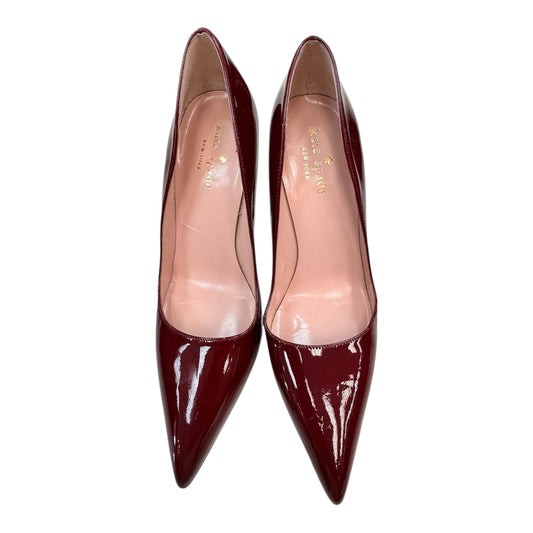 Shoes Designer By Kate Spade In Red, Size:6