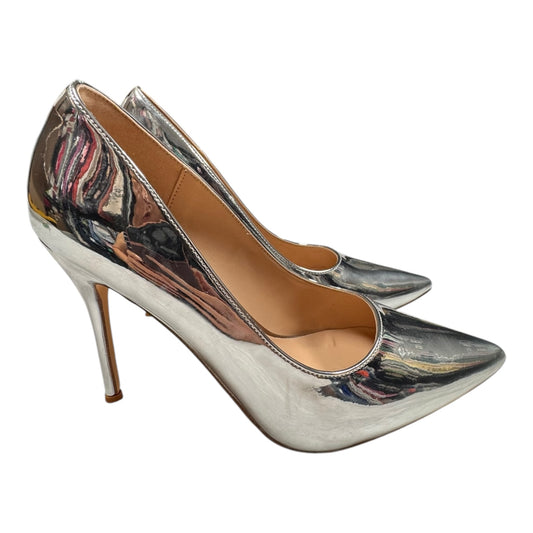 Shoes Heels Stiletto By Cmc In Silver, Size:8
