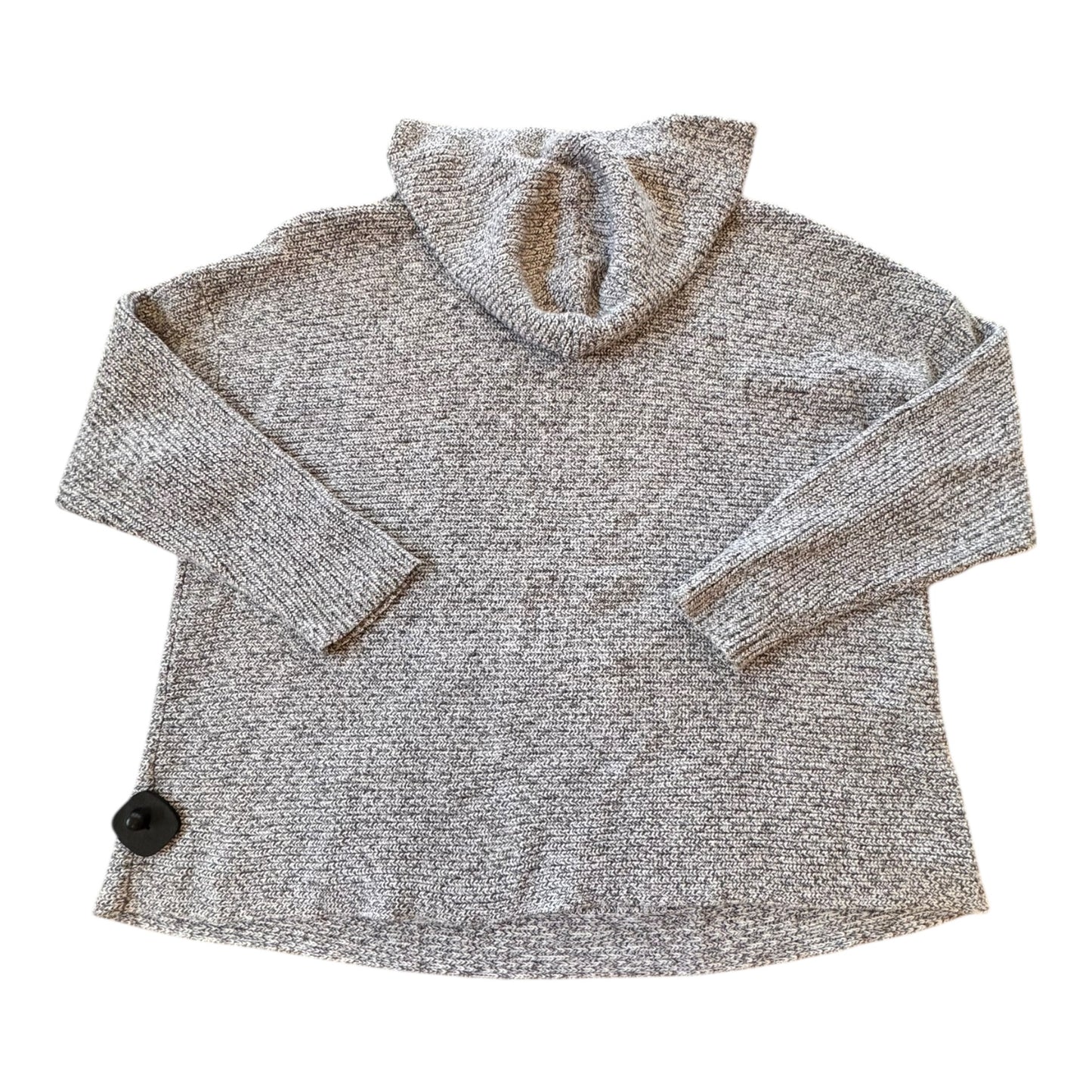 Sweater By Pure Jill In Grey & White, Size:Xl