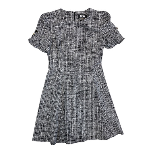 Dress Party Short By Dkny In Black & White, Size:6