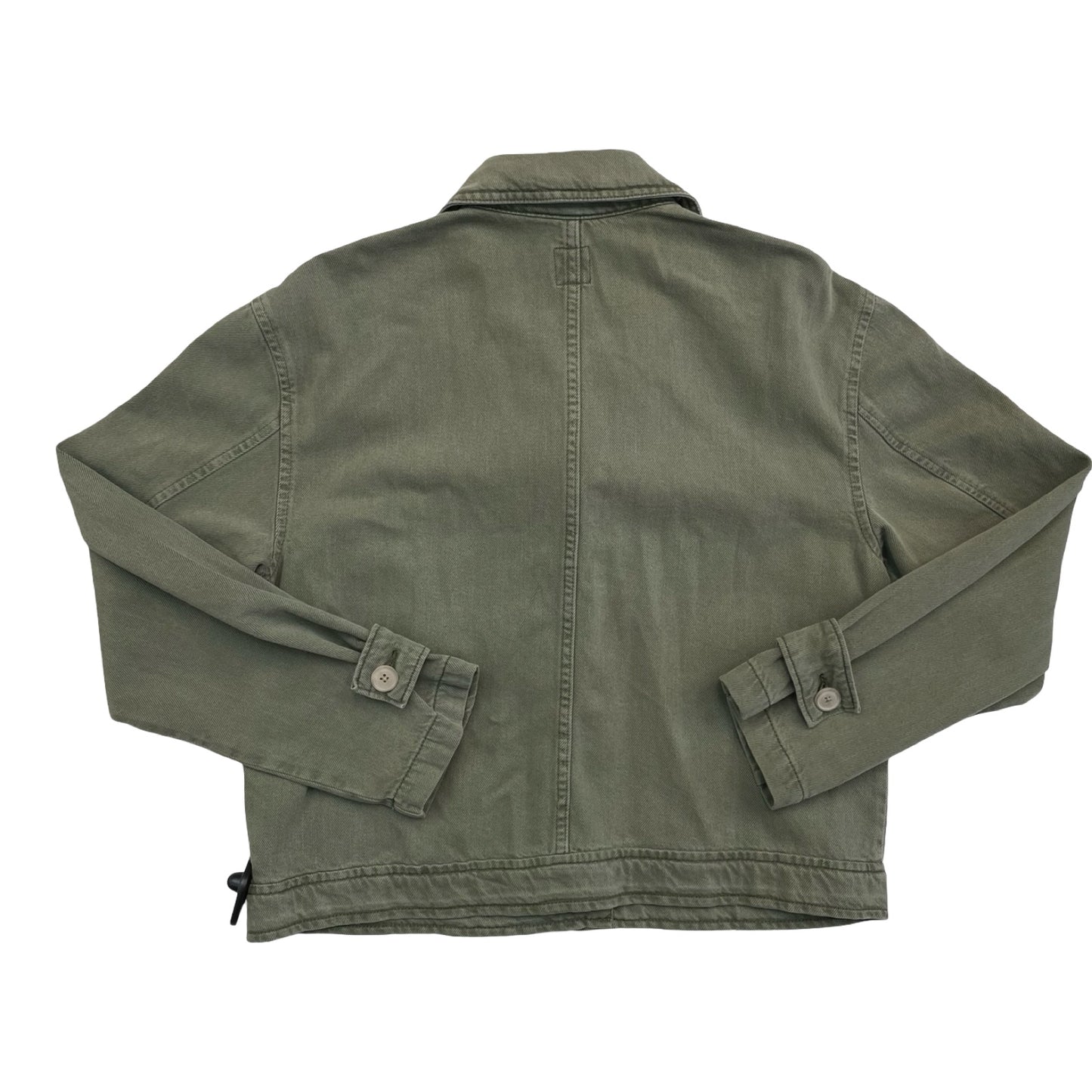 Blazer By Gap In Green Denim, Size:M