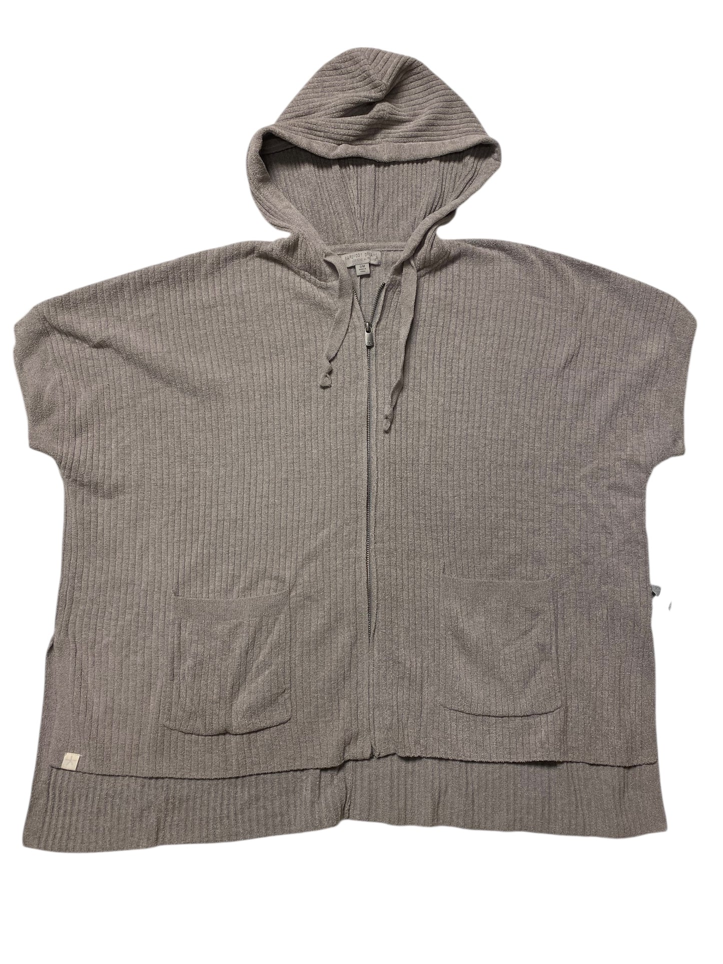 Sweater Designer By Barefoot Dreams In Taupe, Size:S