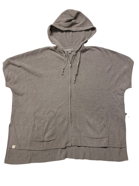 Sweater Designer By Barefoot Dreams In Taupe, Size:S