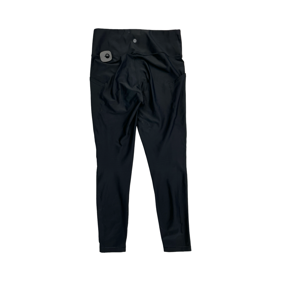 Athletic Leggings By Athleta In Black, Size:M