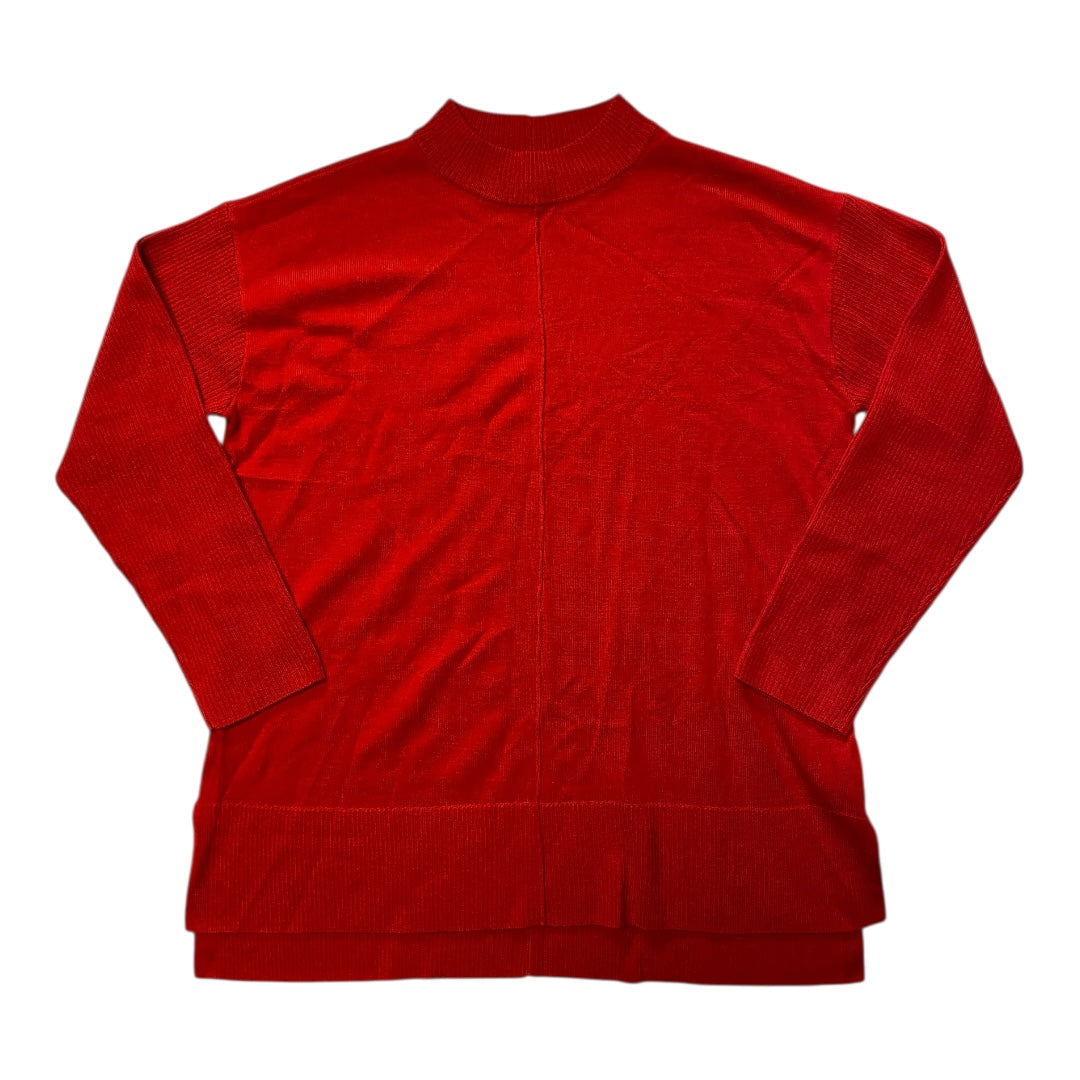 Sweater By Talbots In Red, Size:Lp