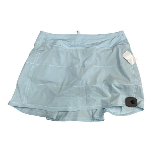 Athletic Skort By Lululemon In Blue, Size:8