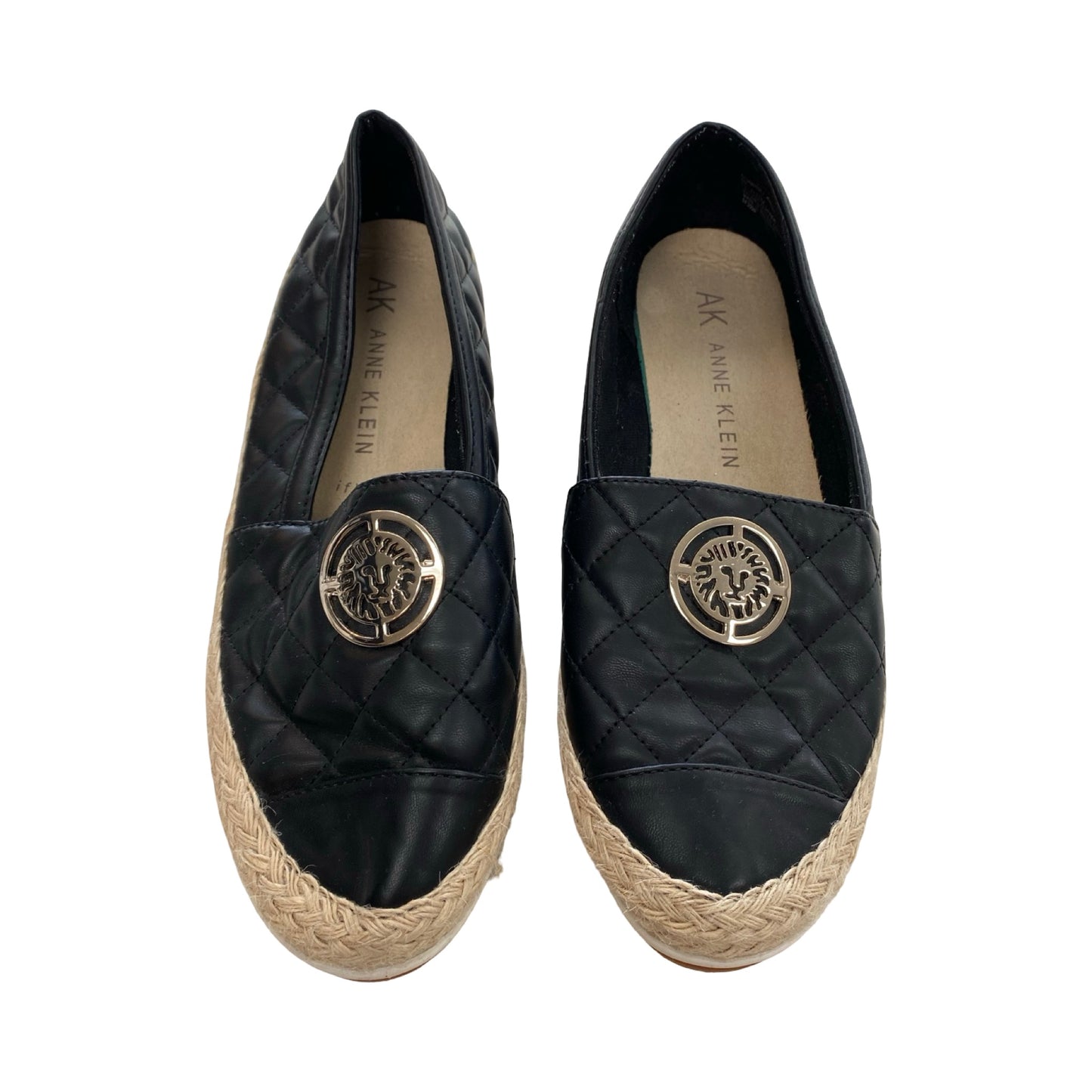 Shoes Flats By Anne Klein In Black, Size:8