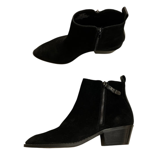 Boots Ankle Heels By Lucky Brand In Black, Size:8
