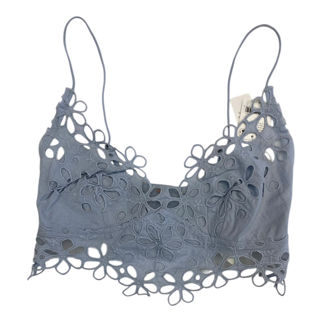 Bralette By Free People In Blue, Size:M