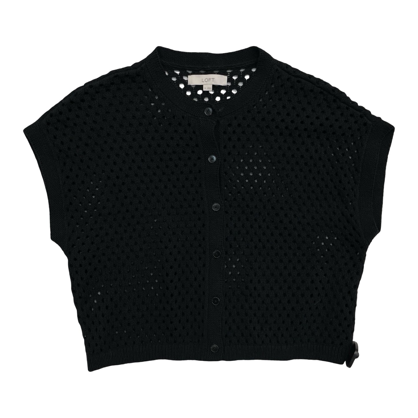 Sweater Ss By Loft In Black, Size:M