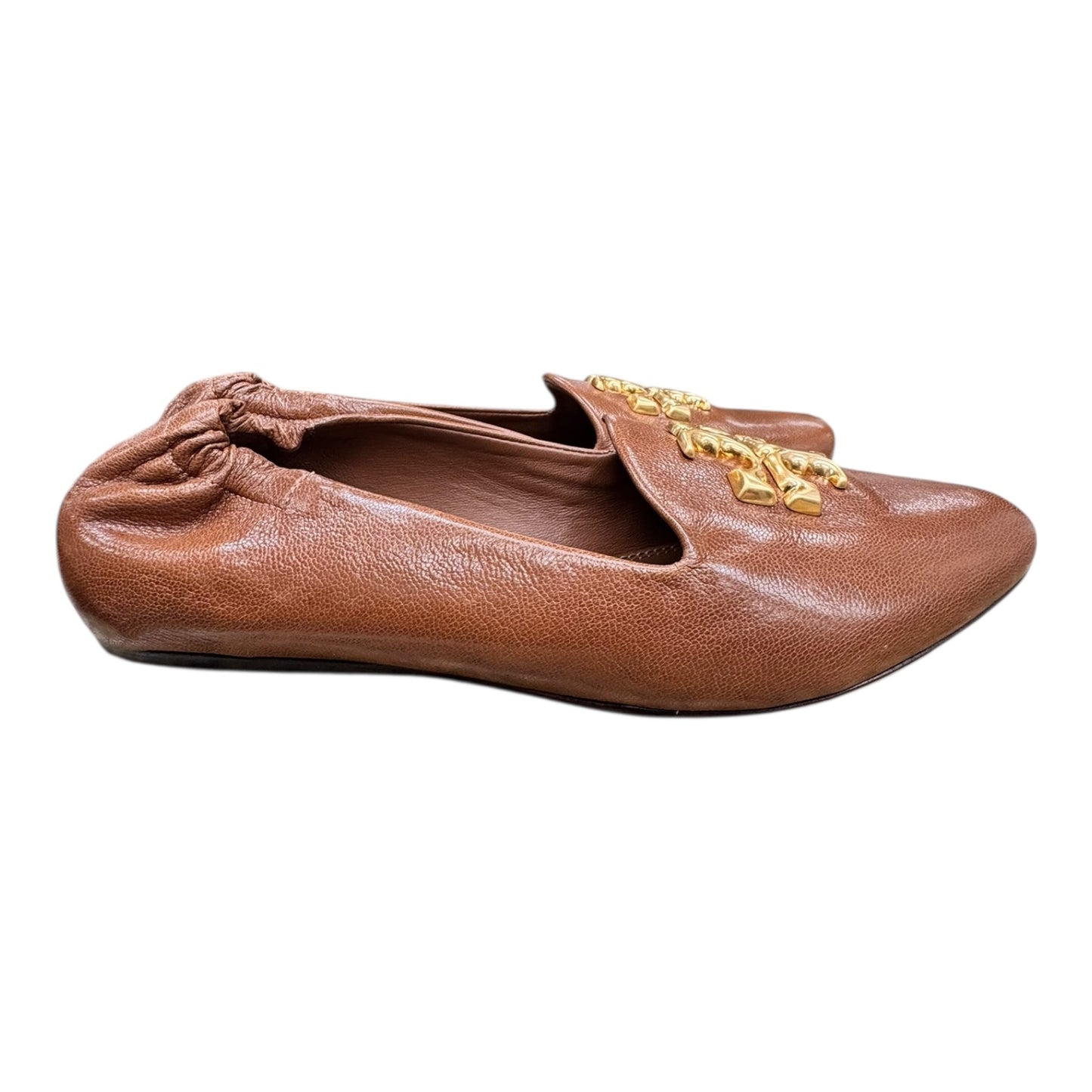 Shoes Designer By Tory Burch In Brown, Size:8