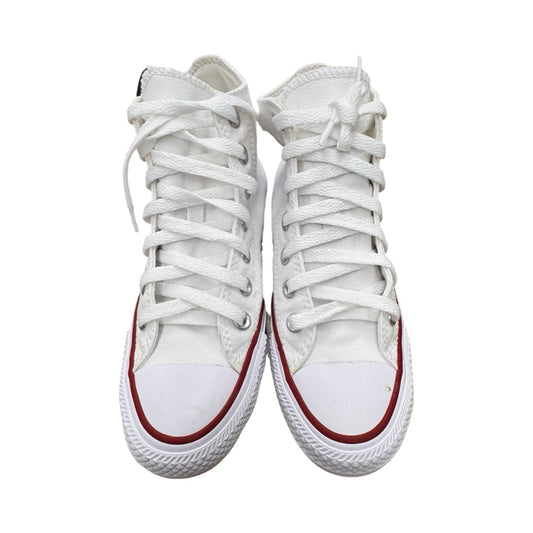Shoes Athletic By Converse In White, Size:5