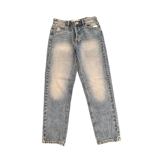 Jeans Boyfriend By Stradivarius In Blue Denim, Size:4