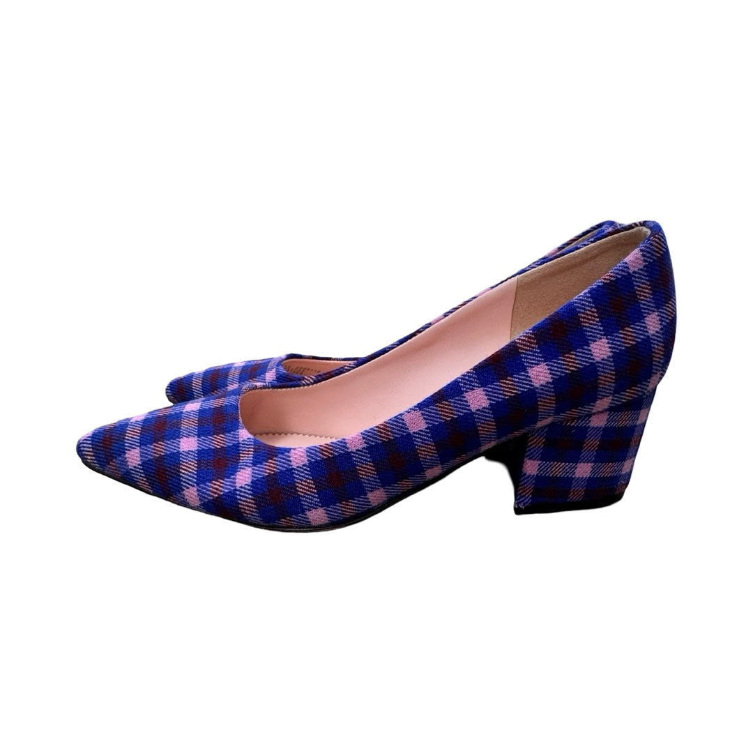 Shoes Heels Block By J. Crew In Multi, Size:5.5