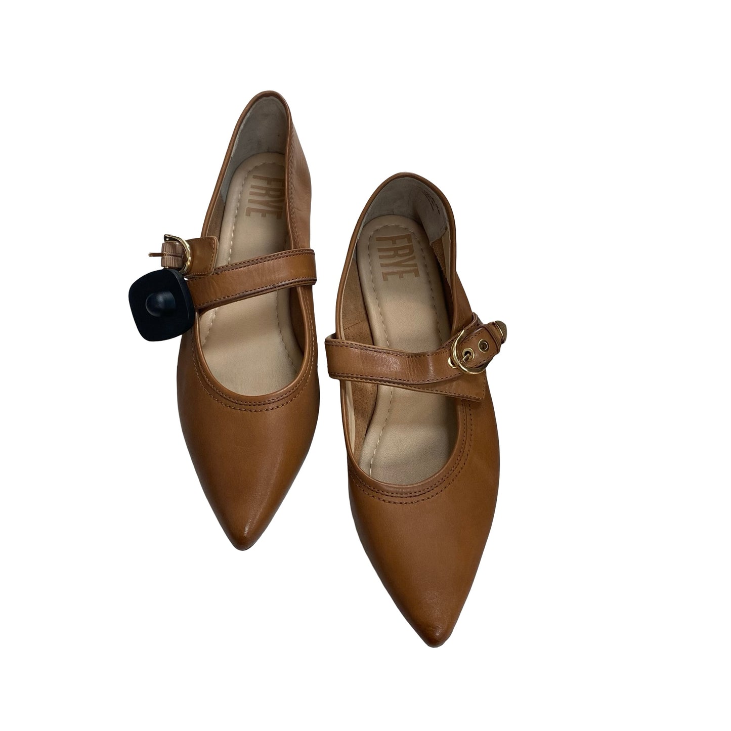 Shoes Flats By Frye In Brown, Size:10