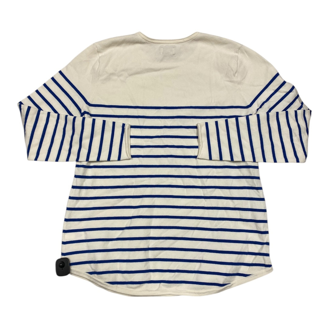 Sweater By Duluth Trading In Striped Pattern, Size:L