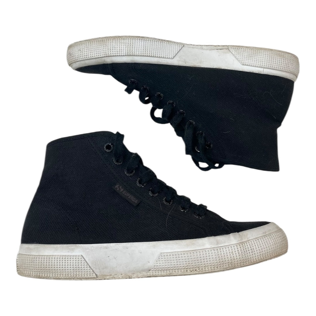 Shoes Athletic By Superga In Black, Size:8.5