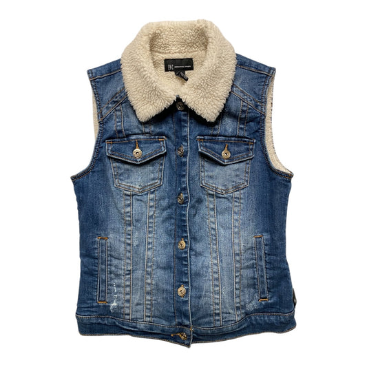 Vest Other By Inc In Blue Denim, Size:S