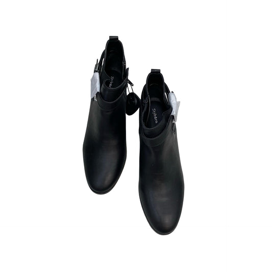 Boots Ankle Heels By Style And Company In Black, Size:10