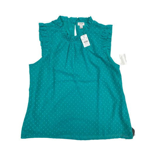 Top Sleeveless By J. Crew In Blue, Size:L