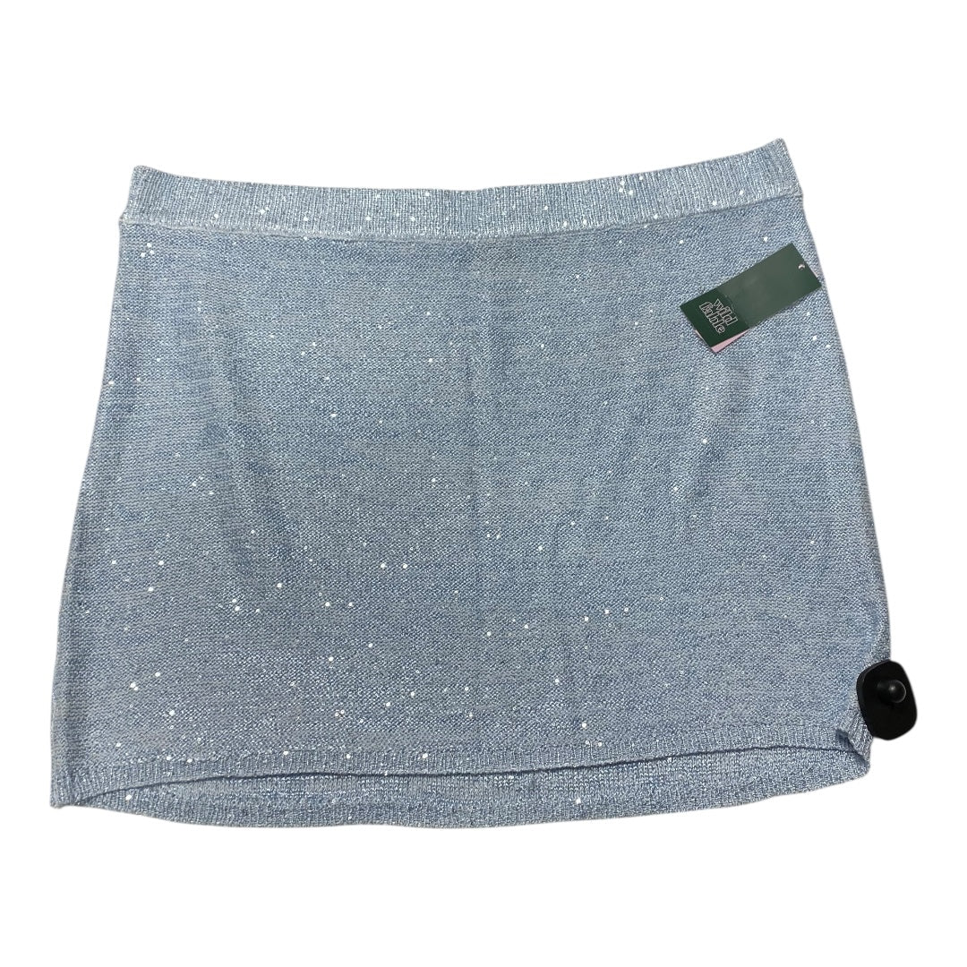 Skirt Mini & Short By Wild Fable In Blue, Size:Xl