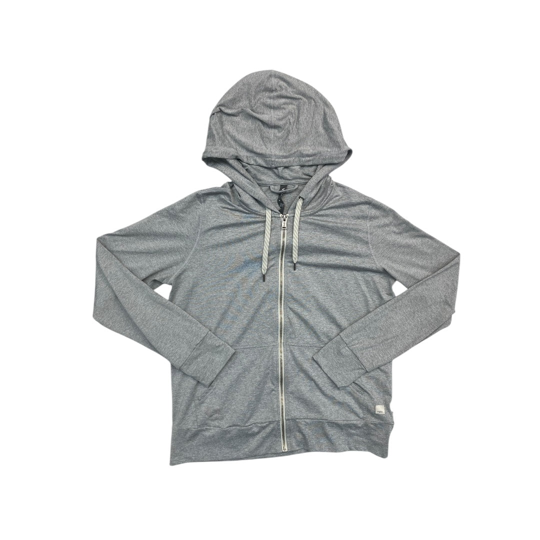 Athletic Jacket By Vuori In Grey, Size:M