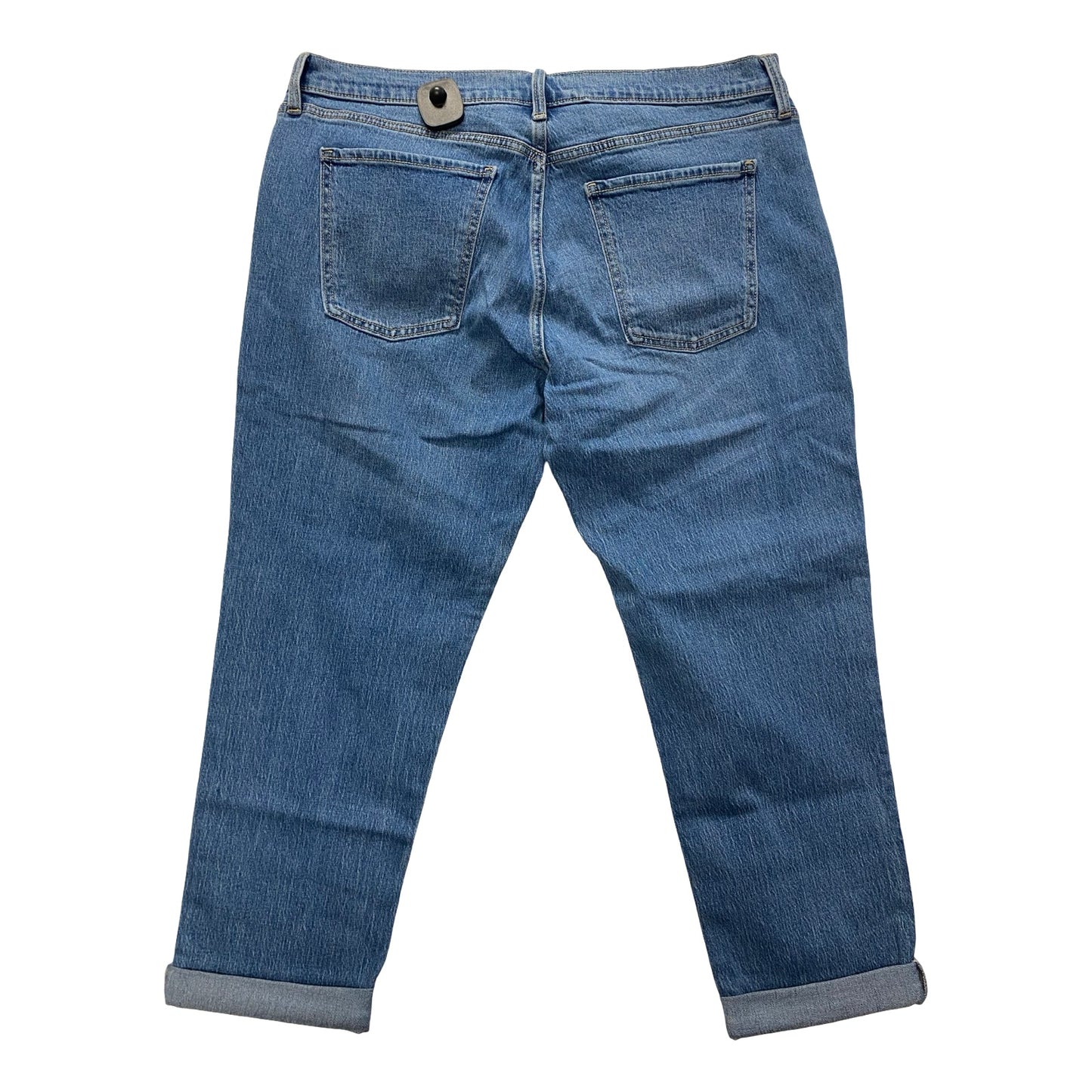 Jeans Boyfriend By Old Navy In Blue Denim, Size:14P