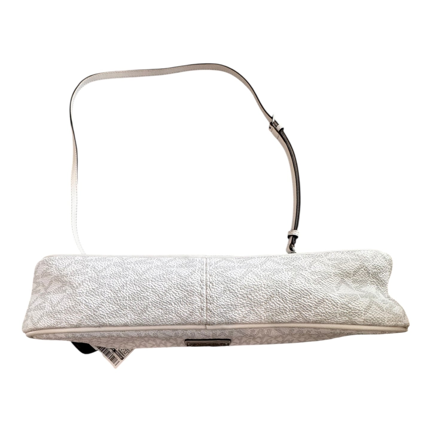 Handbag Designer By Michael Kors In Grey & White, Size:Small