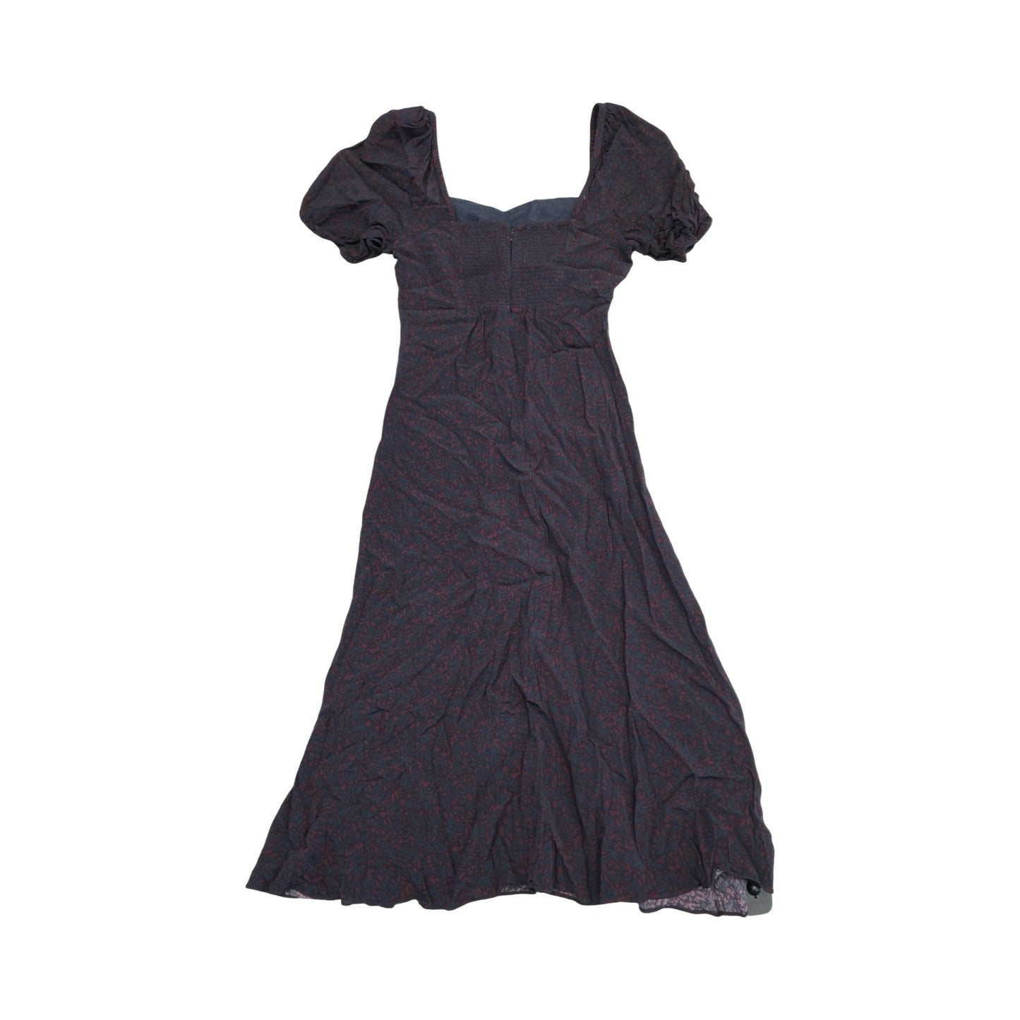 Dress Party Midi By Madewell In Blue & Purple, Size:6