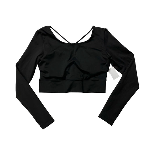 Athletic Top Ls Collar By As Revival In Black, Size:L