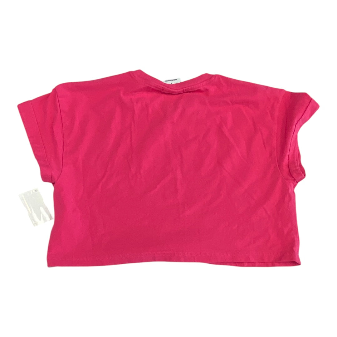 Athletic Top Ss By Gym Shark In Pink, Size:S