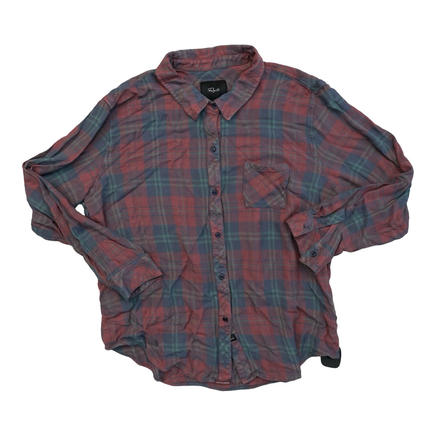 Top Ls By Rails In Plaid Pattern