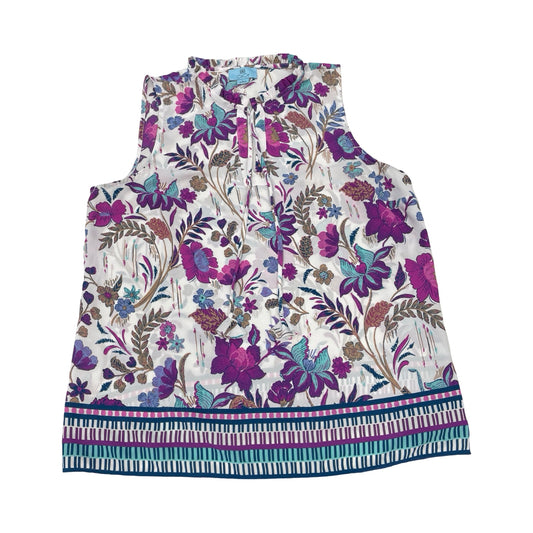 Top Sleeveless By Cece In Multi, Size:L