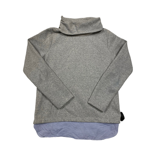 Sweatshirt Collar By J. Crew In Grey, Size:M