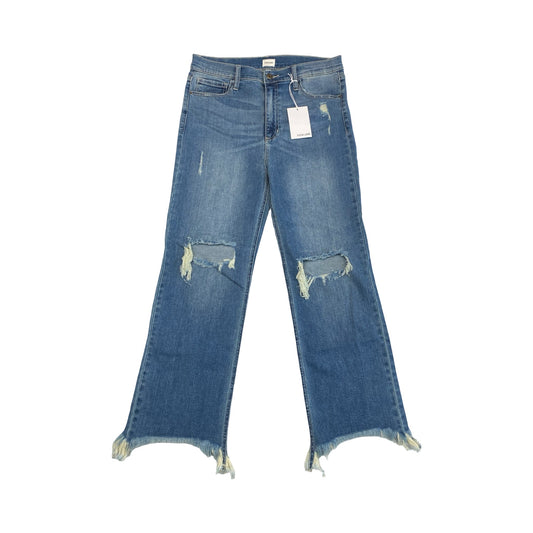 Jeans Straight By Sneak Peek In Blue Denim, Size:12