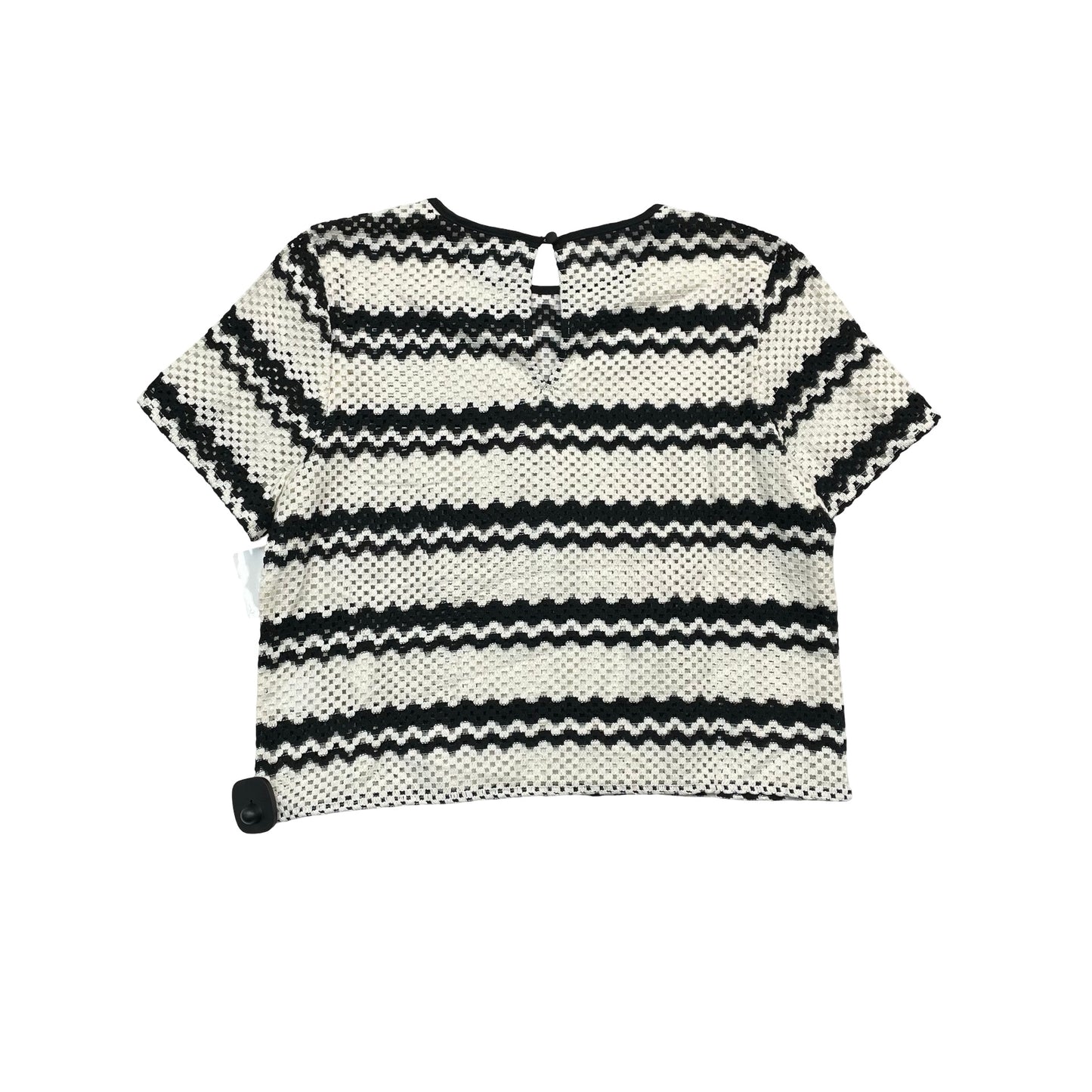 Top Ss By Evereve In Black & White, Size:L