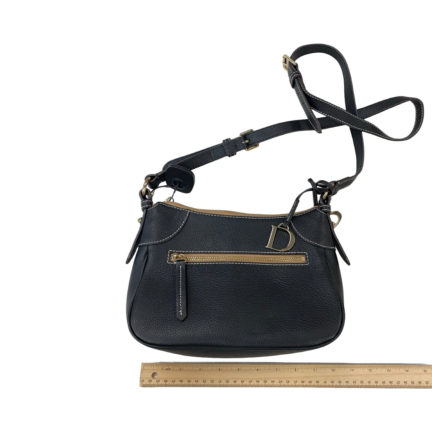 Handbag Designer By Dooney And Bourke In Black, Size:Small