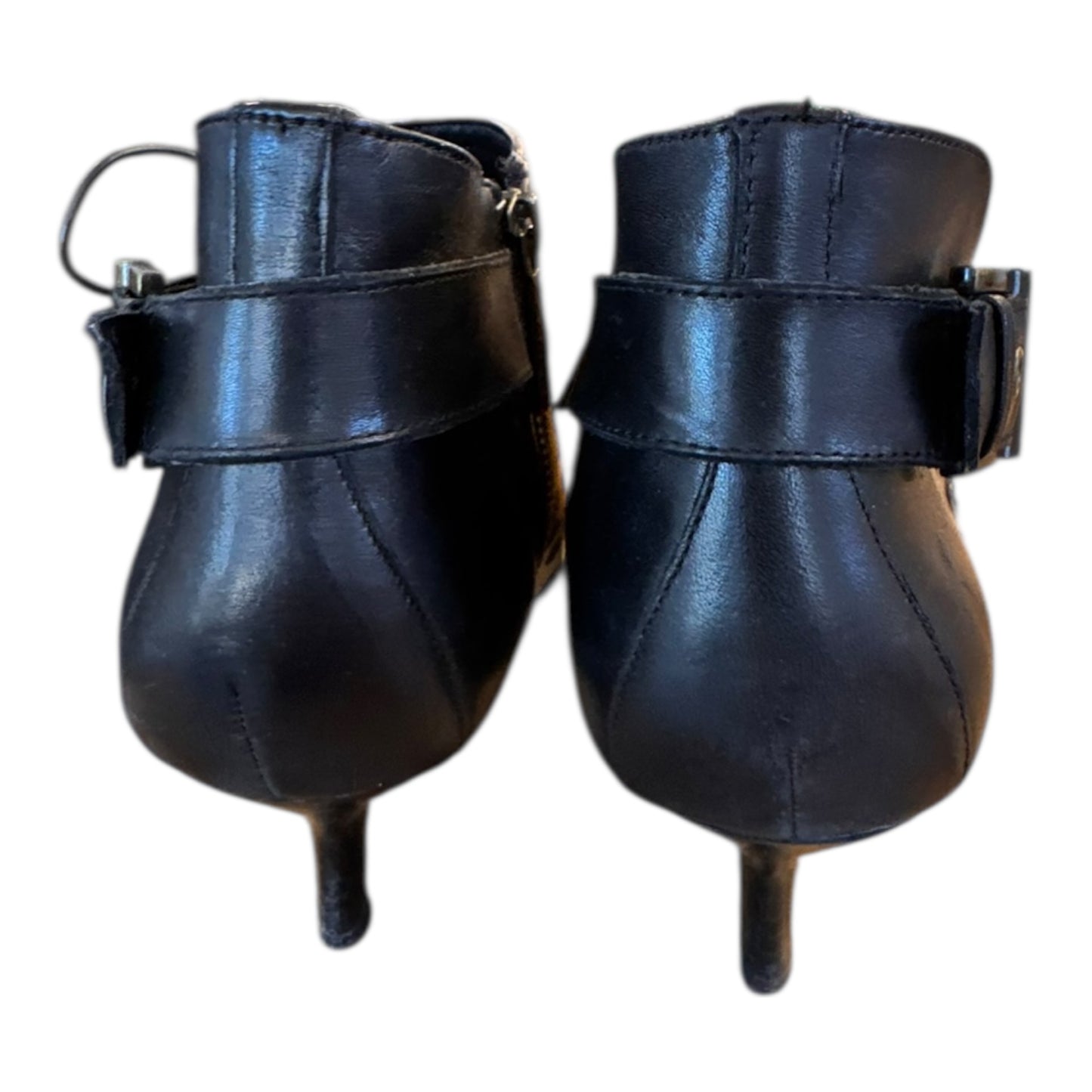 Boots Ankle Heels By Donald Pliner In Animal Print, Size:11