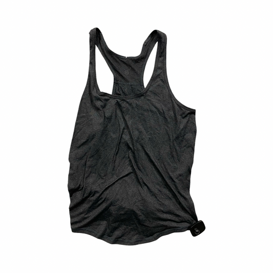 Athletic Tank Top By Lululemon In Grey, Size:M