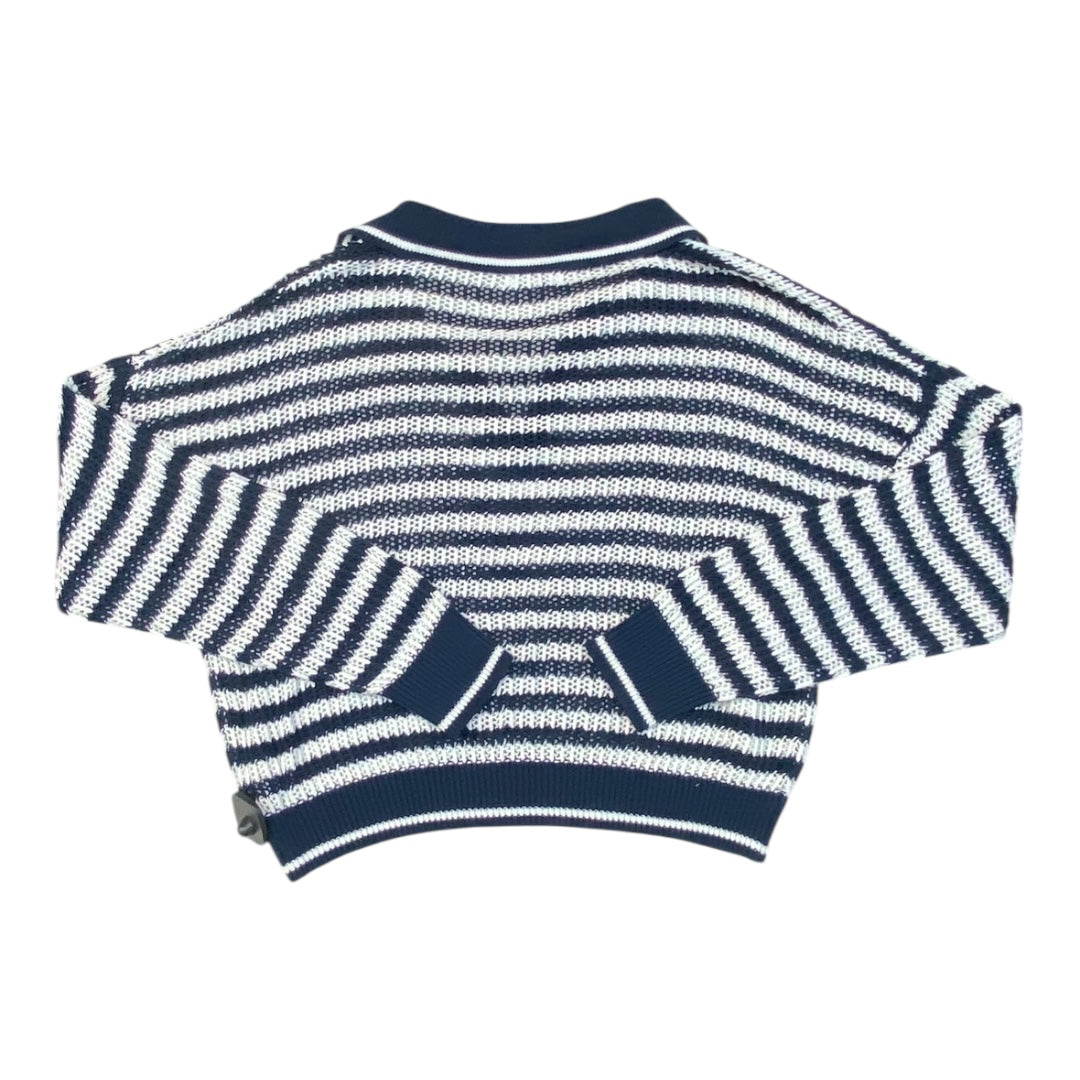 Sweater By 525 In Blue & White, Size:M
