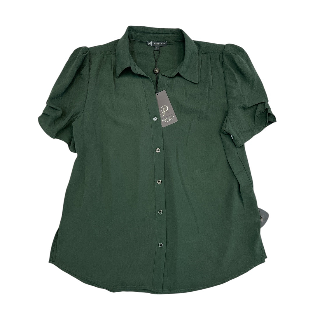 Top Ss By Adrianna Papell In Green, Size:S