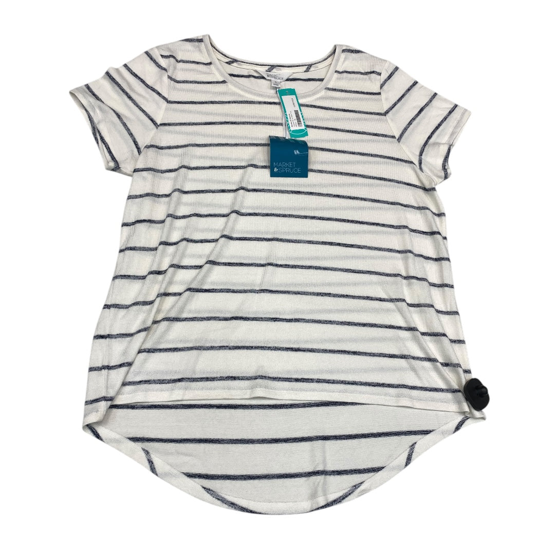 Top Ss By Market & Spruce In Striped Pattern, Size:Xl